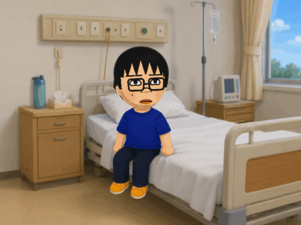 ただいま入院中