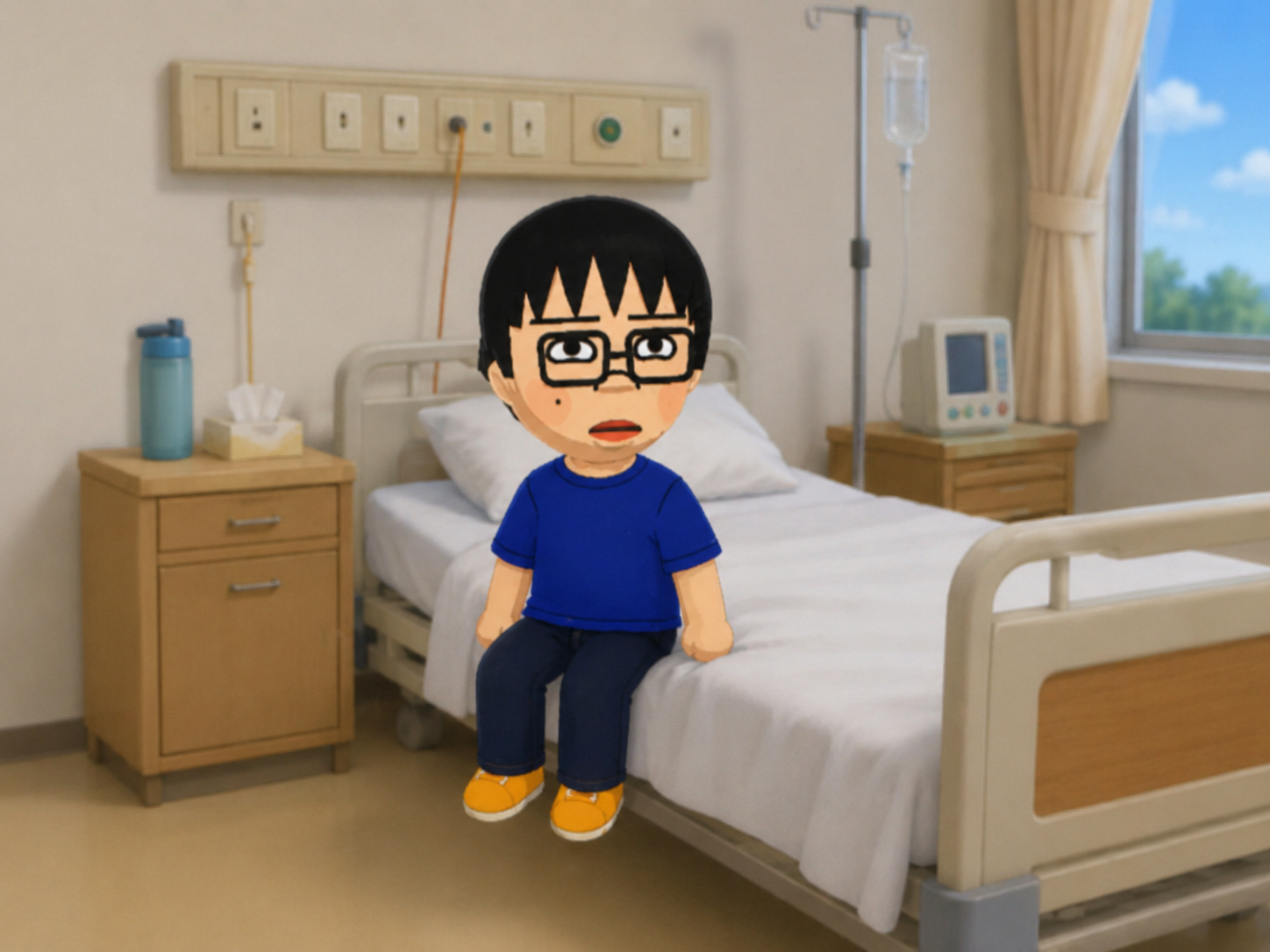ただいま入院中