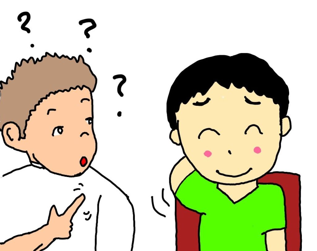 理髪店のご主人