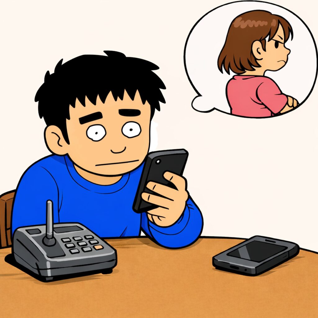 スマホ通話ができない。