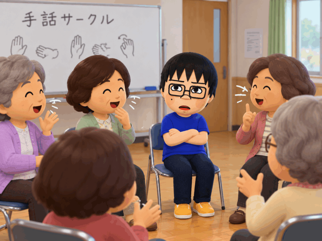 最近の手話サークル考