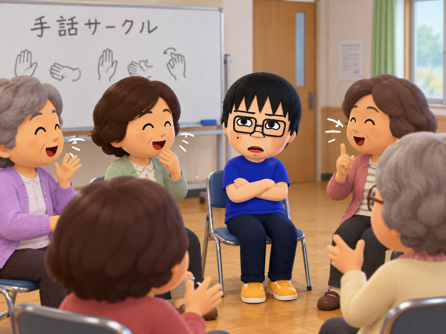 最近の手話サークル考