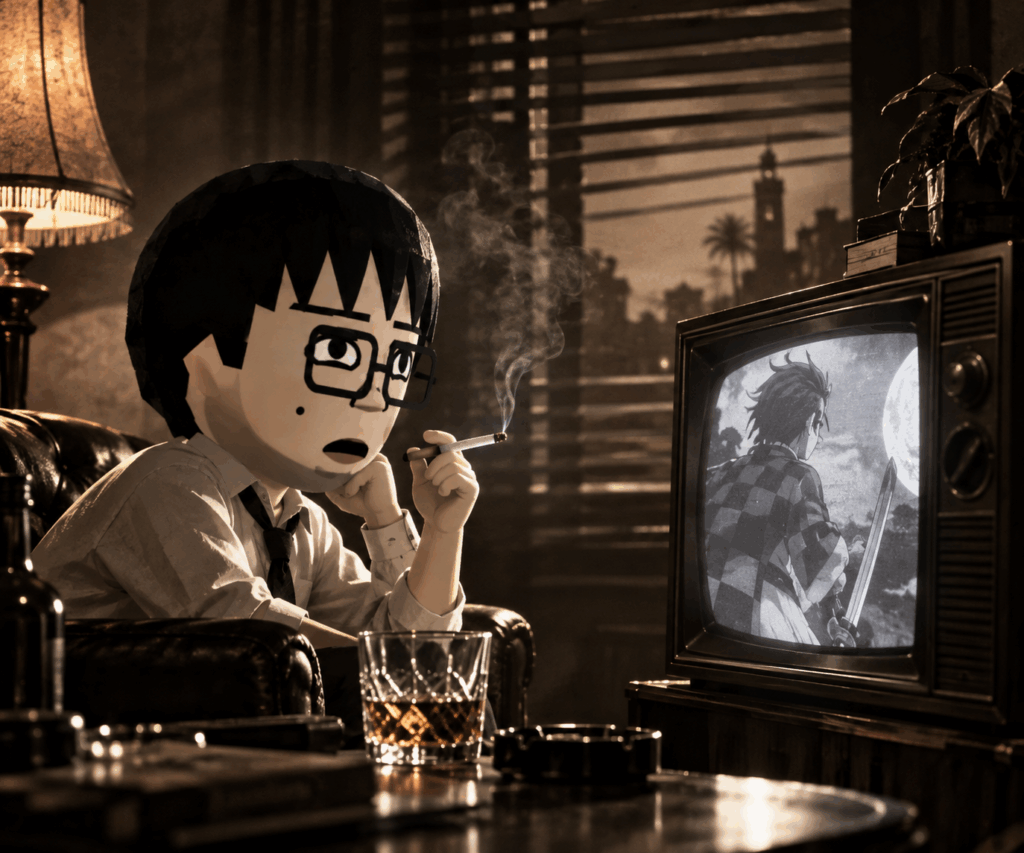 テレビに帰ってきた男